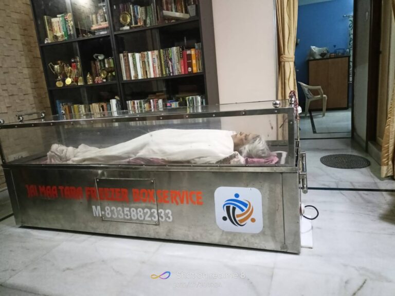 Dead Body Freezer Box Rental Service in Kolkata